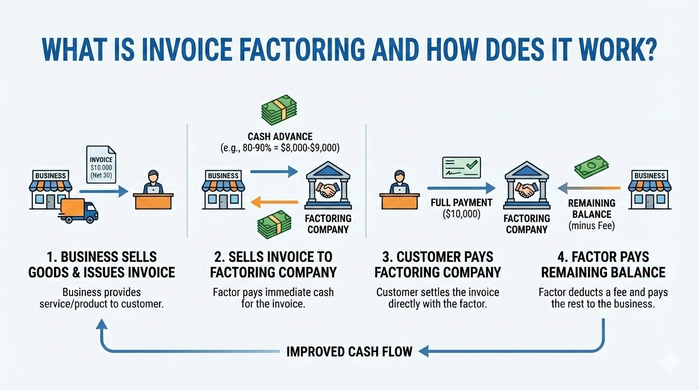 Factoring Def What Is Invoice Factoring and How It Works?